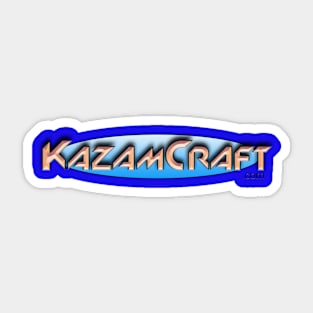 KazamCraft Dark Outline Sticker